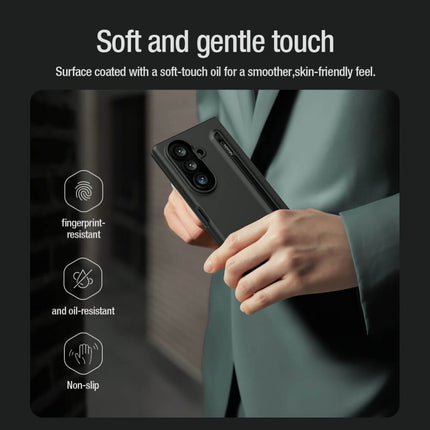 Maska za Samsung F976B Galaxy Z Fold 8 Ultra (S Pen) crna Nillkin Flex Pure Fold