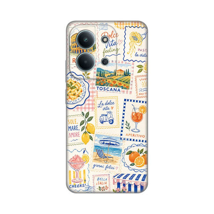 Maska za Xiaomi Redmi 15C 4G Toscana Collage Silikonska Print
