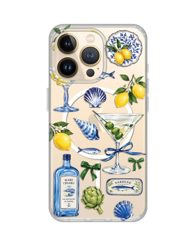 Maska za iPhone 13 Pro 6.1 Mediterranean Martini Print Magsafe