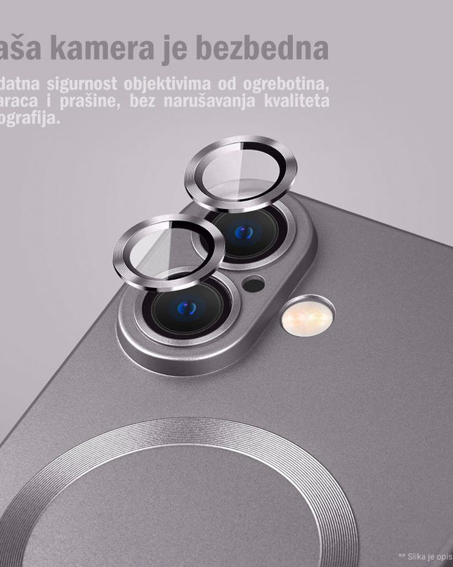 Maska za iPhone 17 Air 6.9 zlatna Magsafe Chrome