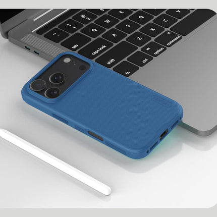 Maska za iPhone 17 Pro 6.3 plava Nillkin Scrub Pro