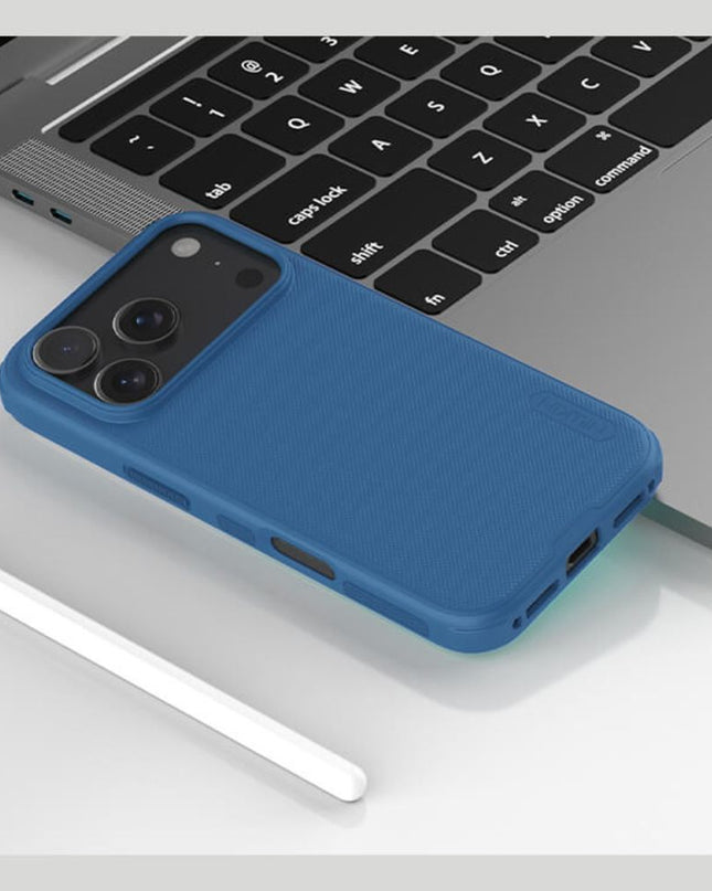 Maska za iPhone 17 Pro 6.3 plava Nillkin Scrub Pro