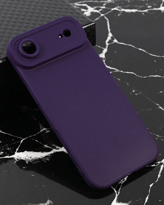 Maska za iPhone 17 Air 6.6 mat tamno ljubicasta Teracell Giulietta