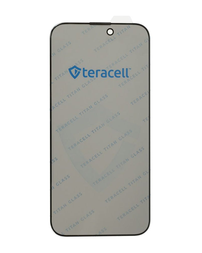 Zastitno staklo Tempered Glass Privacy Teracell Titan 2.5D za iPhone 15/16 6.1 crni