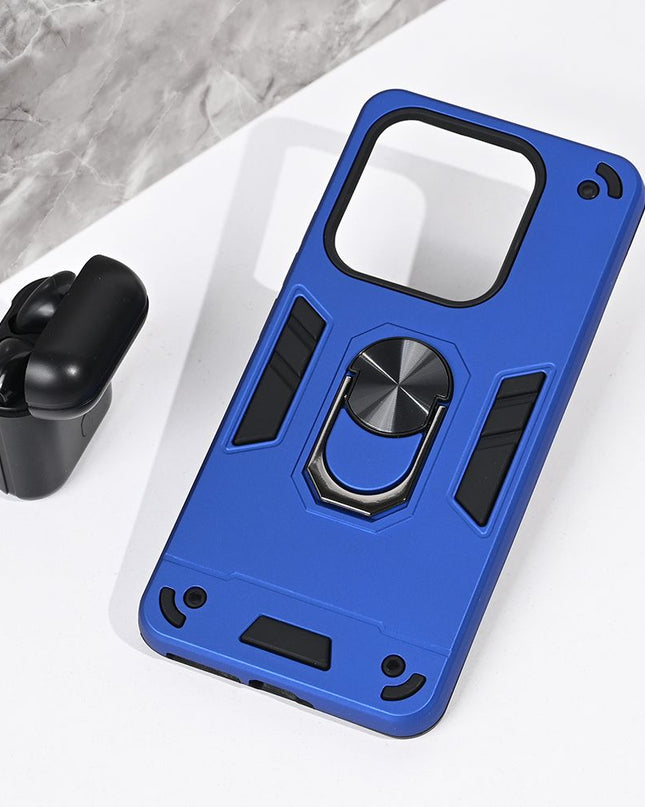 Maska za Xiaomi Redmi Note 14 5G plava Hard Ring