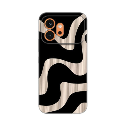 Maska za Honor 600 Black Flow Silikonska Print Skin
