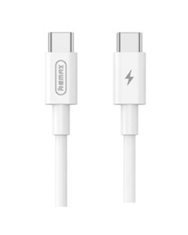 Data kabl REMAX RC-191 Fast Charging PD 65W Type C na Type C beli