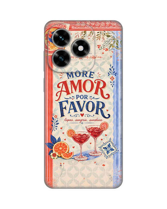 Maska za Honor X5c Plus Summer in Spain Silikonska Print Skin