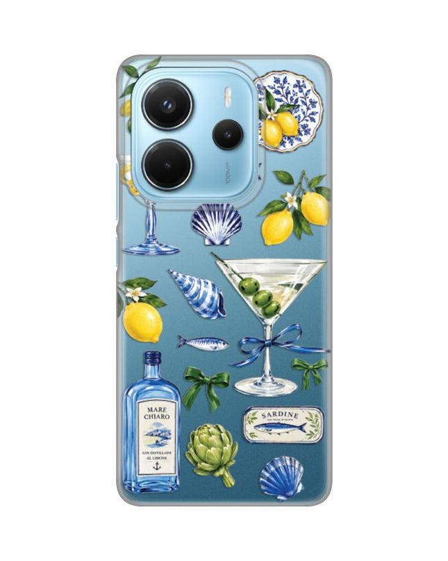 Maska za Xiaomi Redmi Note 14 4G (SRB) Mediterranean Martini Silikonska Print