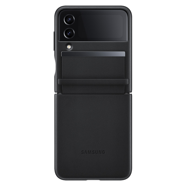Samsung torbica kozna na preklop za Galaxy Z Flip 4 5G