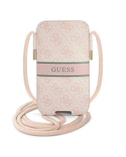 Torbica Guess Pouch PU 4g Stripe 170 mm x 95mm (GUPHM4GDPI)