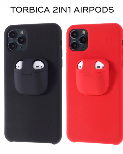 Torbica 2in1 airpods za iPhone XS Max
