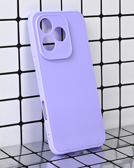 Maskica za Honor 400 Lite 3D Camera ljubicasta