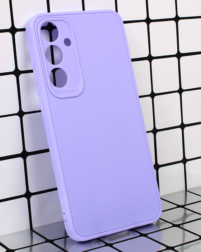Torbica 3D Camera za Samsung A556B Galaxy A55 5G ljubicasta