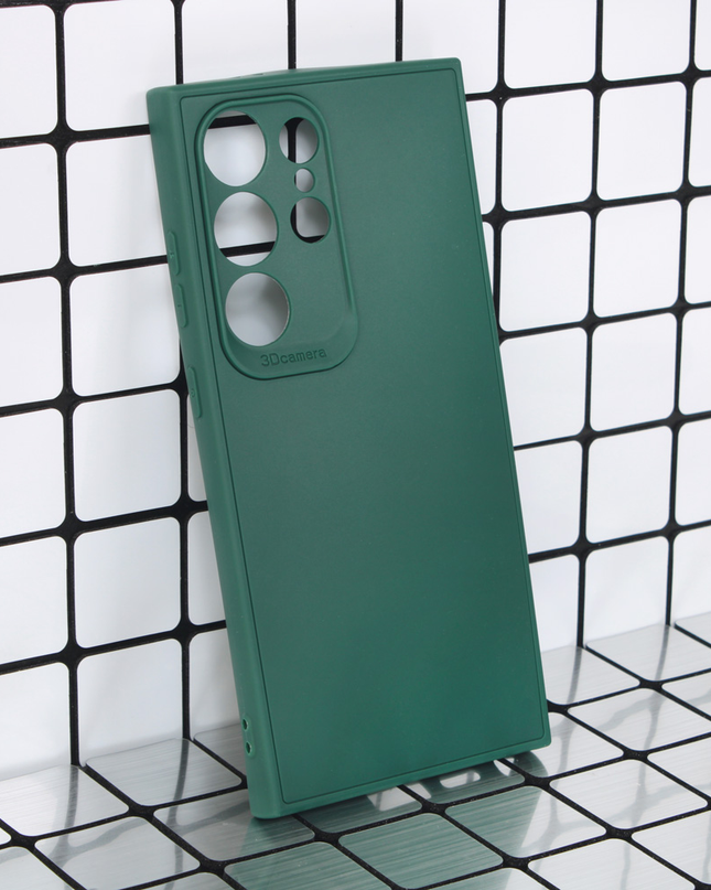 Torbica 3D Camera za Samsung S928B Galaxy S24 Ultra zelena