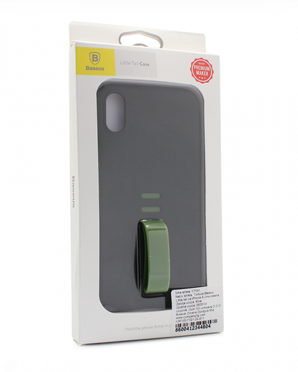 Torbica Baseus Little tail za iPhone X crno-