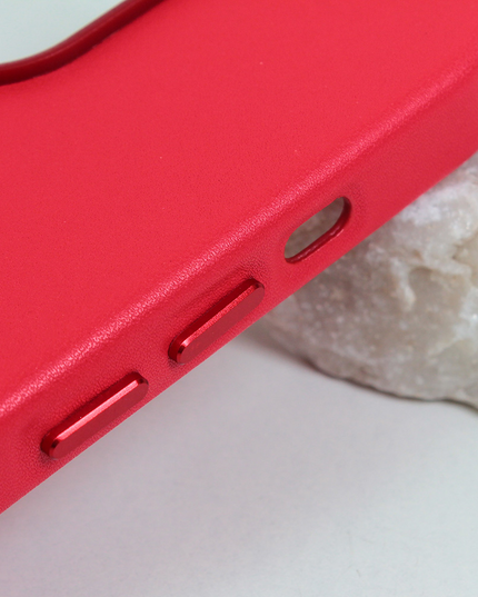 Torbica Beautiful Shine Leather iPhone 14 Plus 6.7 crvena