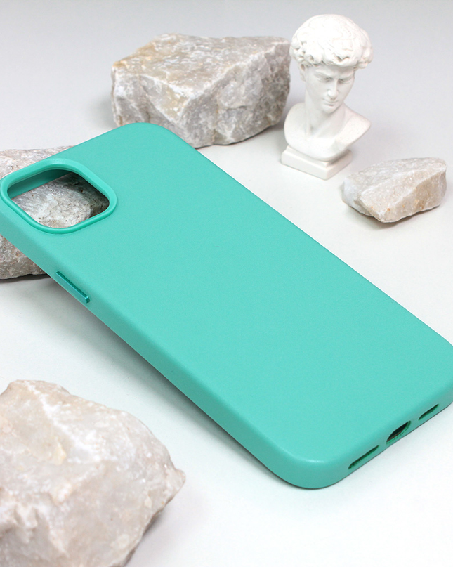 Torbica Beautiful Shine Leather iPhone 14 Plus 6.7 mint
