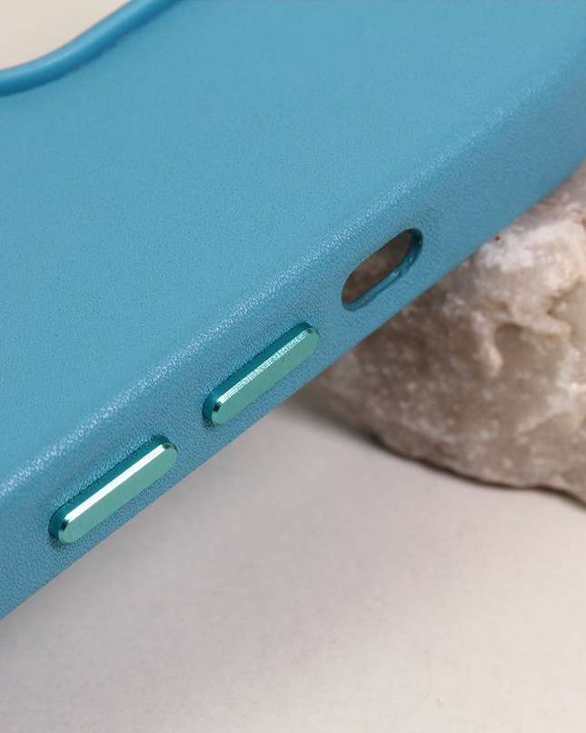 Torbica Beautiful Shine Leather iPhone 14 Plus 6.7 svetlo plava