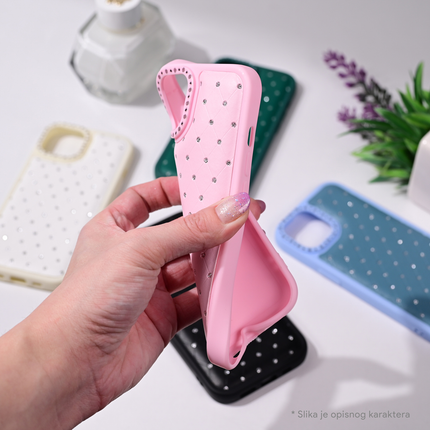 Torbica Bling za Samsung A556B Galaxy A55 5G crna