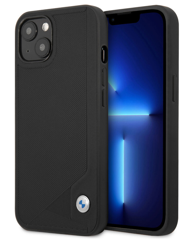 Torbica BMW Hc Leather Deboss za iPhone 13 6.1