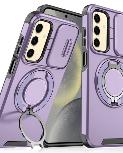 Torbica CamShield Ring stand za Samsung A266B Galaxy A26 5G ljubicasta