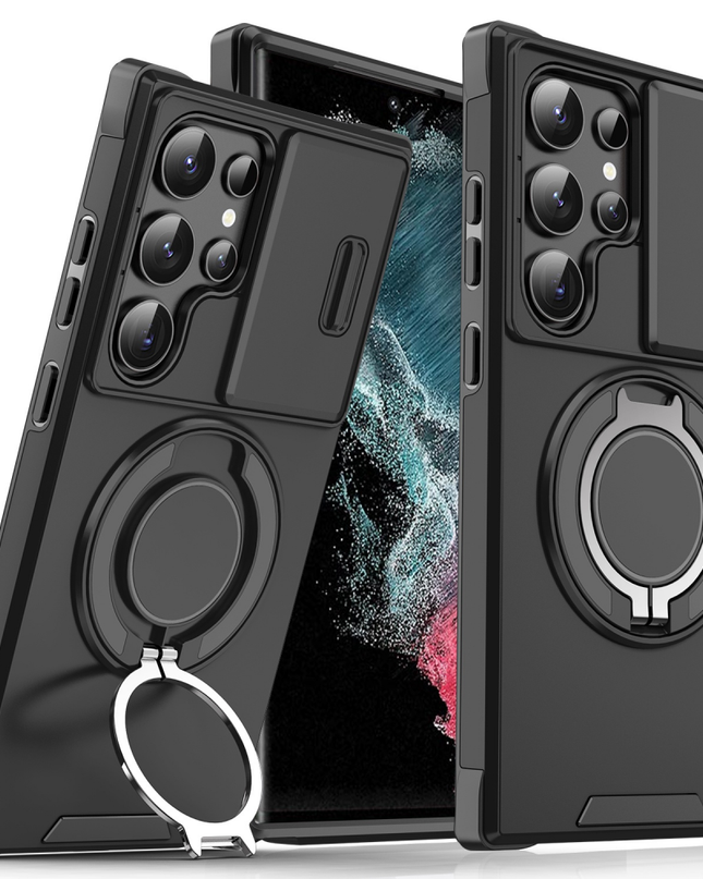 Torbica CamShield Ring stand za Samsung S908B Galaxy S22 Ultra