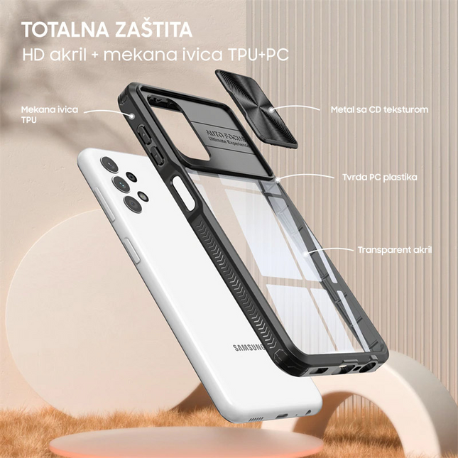 Torbica CamShield za Samsung A346B Galaxy A34 5G crna