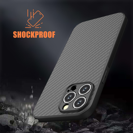 Torbica Carbon fiber za Xiaomi Redmi Note 14 Pro 4G (EU) crna