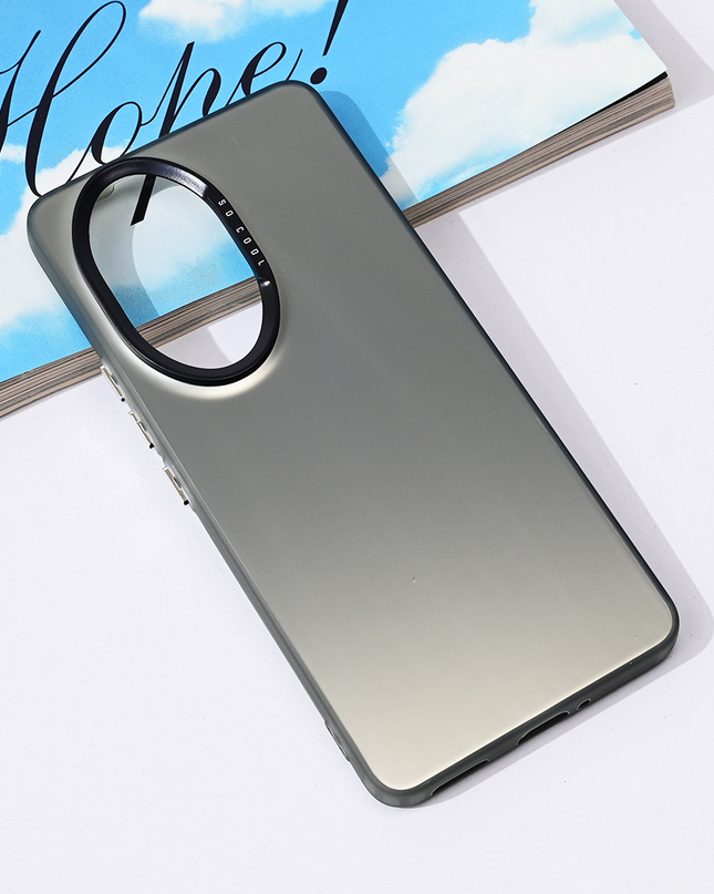 Torbica Clear za Honor 200 Pro crna