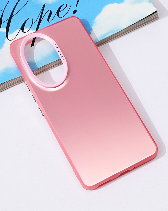 Torbica Clear za Honor 200 Pro roza