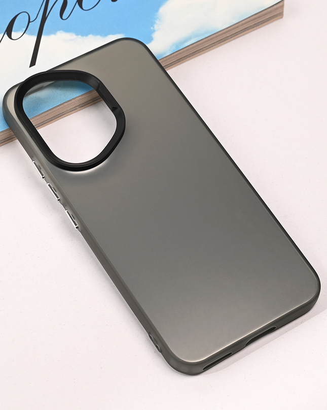 Maska Clear za Honor 400 crna