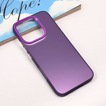 Maska za Honor 400 Lite Clear ljubicasta
