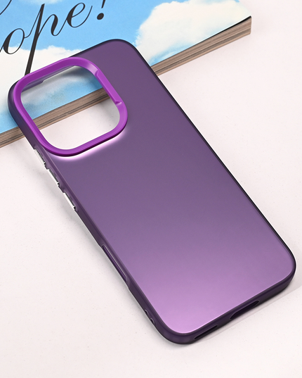 Maska za Honor 400 Lite Clear ljubicasta