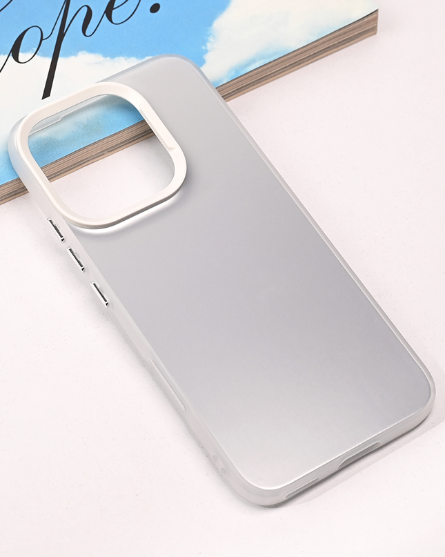 Maska Clear za Honor 400 Lite srebrna