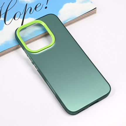 Maska Clear za Honor 400 Lite zelena