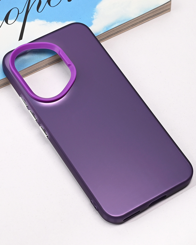 Torbica Clear za Honor 400 ljubicasta