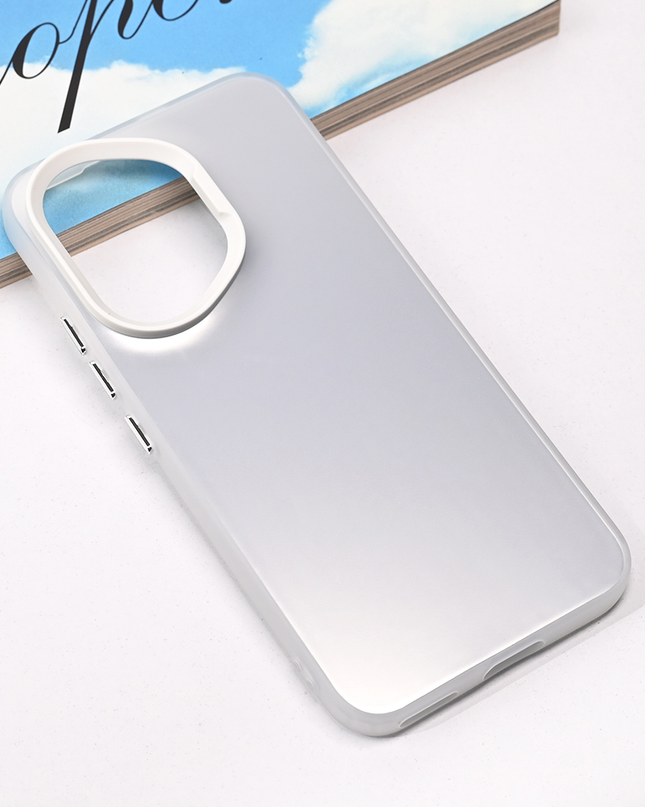Torbica Clear za Honor 400 srebrna