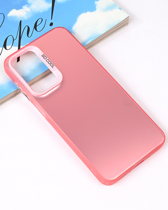 Torbica Clear za Samsung A266B Galaxy A26 roze