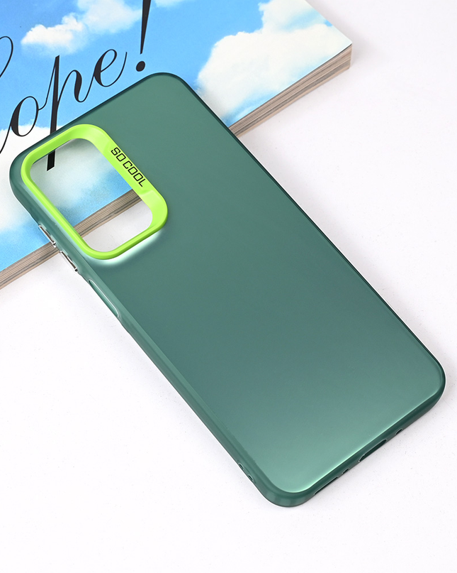 Torbica Clear za Samsung A266B Galaxy A26 zelena