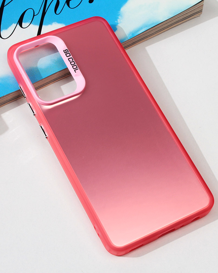 Torbica Clear za Samsung A525F/A526B/A528B Galaxy A52 4G/A52 5G/A52s 5G roza