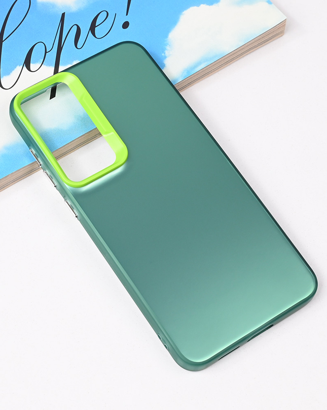 Torbica Clear za Samsung S936B Galaxy S25 Plus zelena