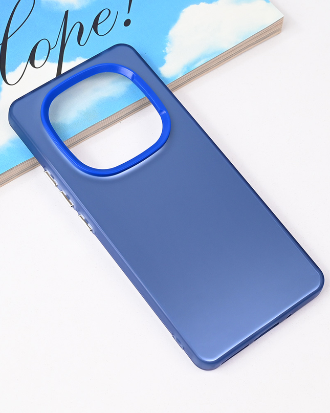 Torbica Clear za Xiaomi Redmi Note 14 Pro 4G plava