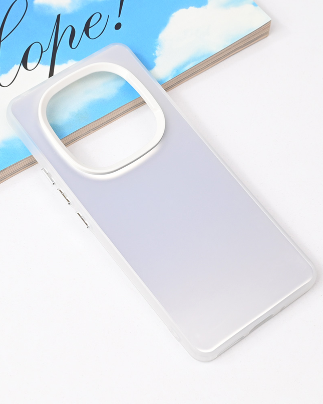 Torbica Clear za Xiaomi Redmi Note 14 Pro 4G srebrna