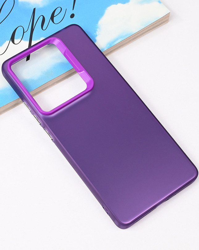 Torbica Clear za Xiaomi Redmi Note 14s ljubicasta