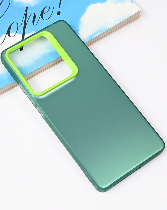 Torbica Clear za Xiaomi Redmi Note 14s zelena