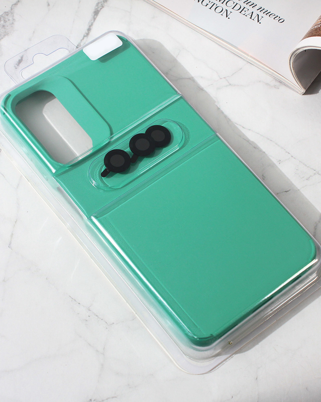 Torbica Colorful and Camera glass za Samsung A245F Galaxy A24 4G mint