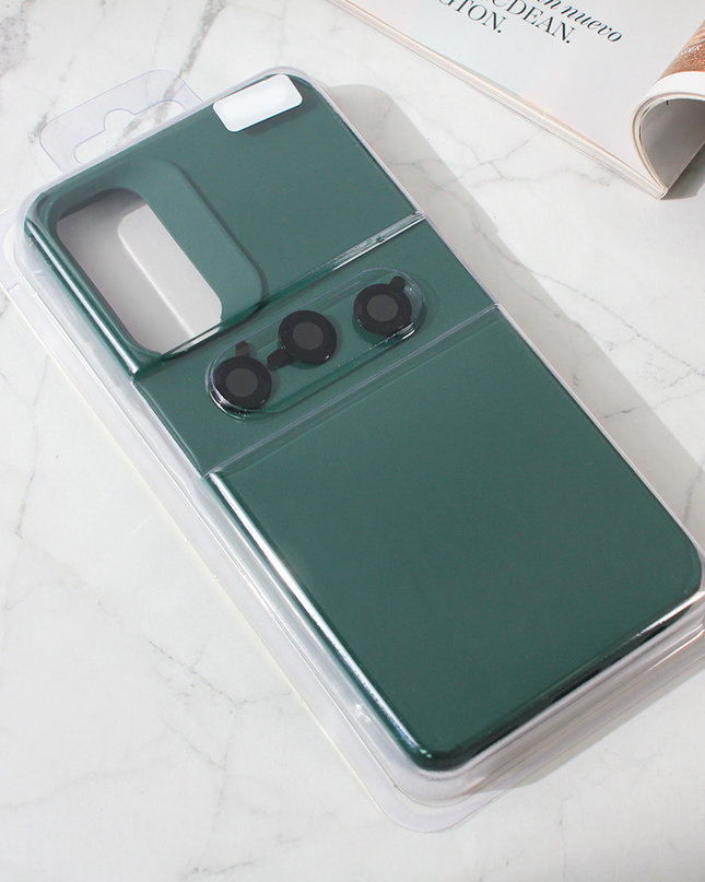 Torbica Colorful and Camera glass za Samsung A346B Galaxy A34 5G zelena