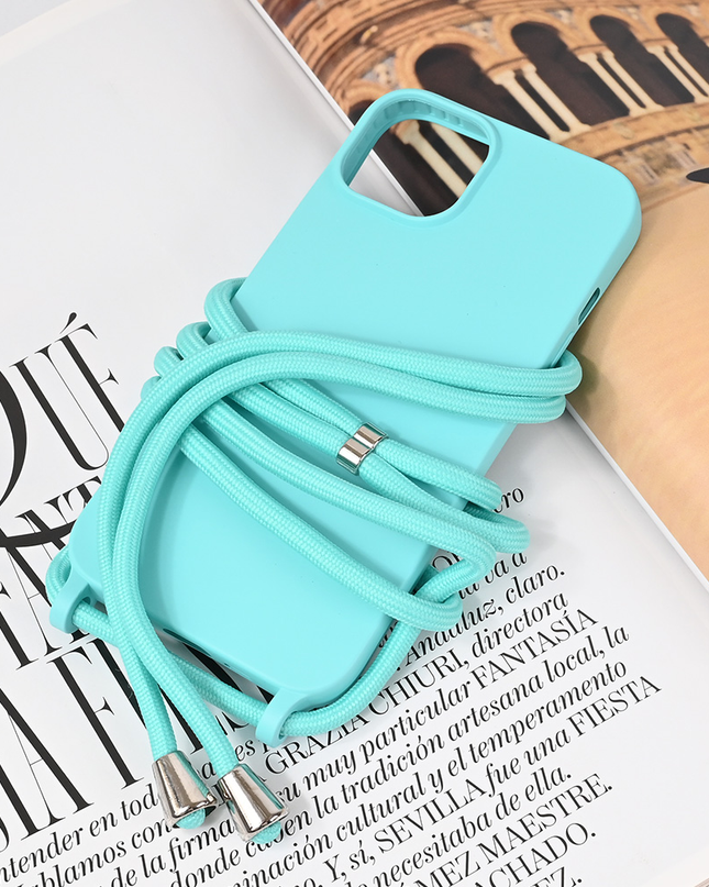 Torbica Crossbody za iPhone 13 6.1 mint