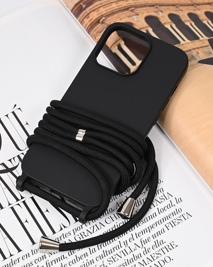 Torbica Crossbody za iPhone 13 Pro 6.1 crna